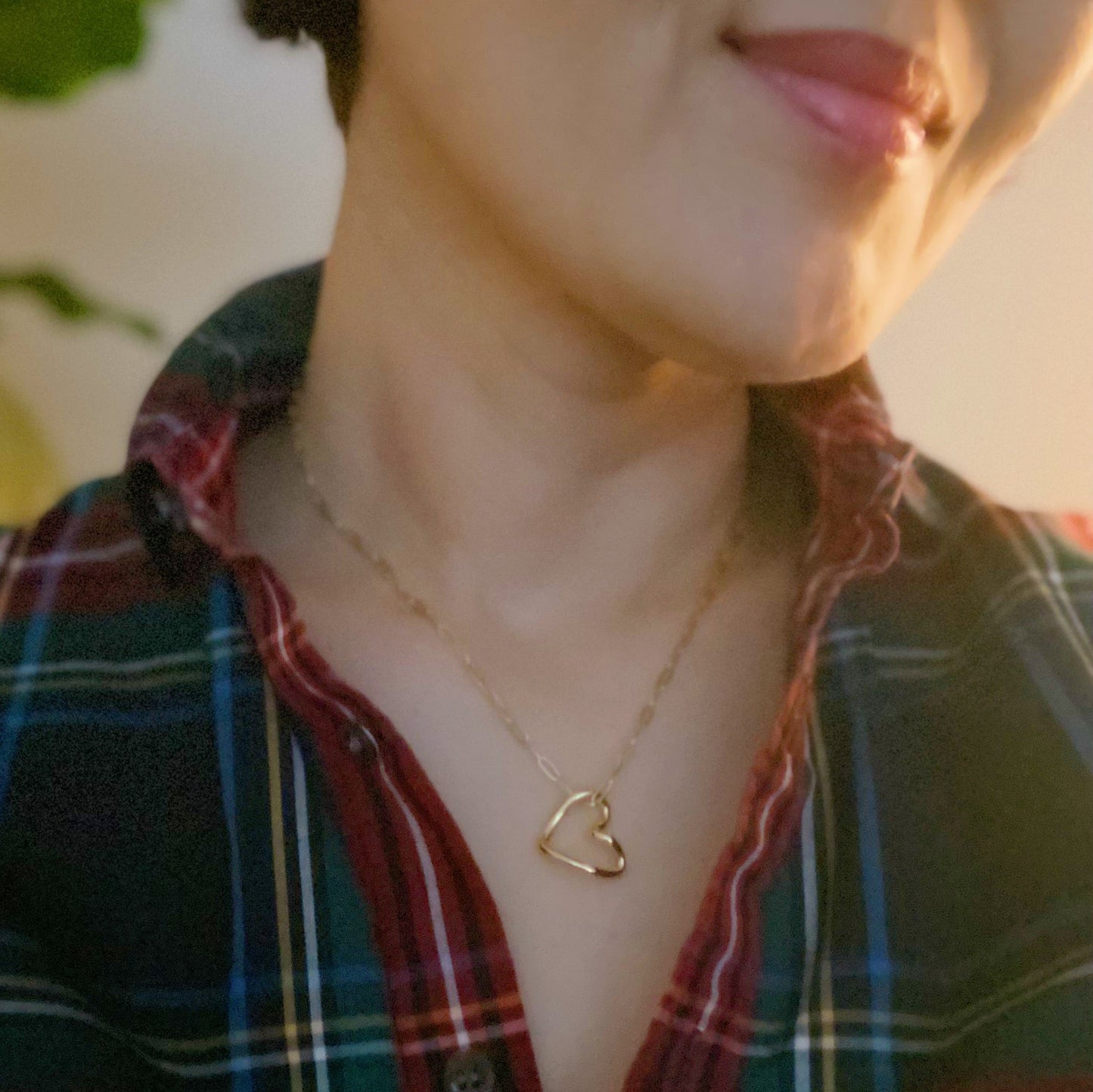 Heart Chain Necklace