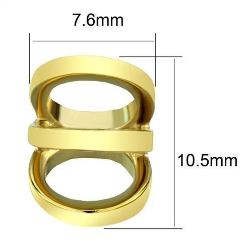 Radiant Circles Gold Earrings