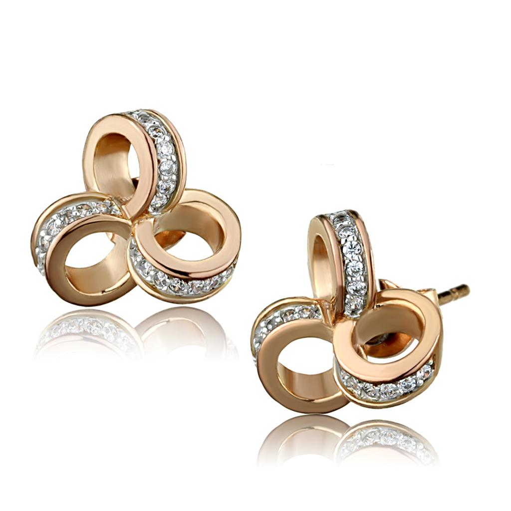 Eternal Trio Circle Earrings