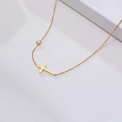 Minimalist Cross Necklace