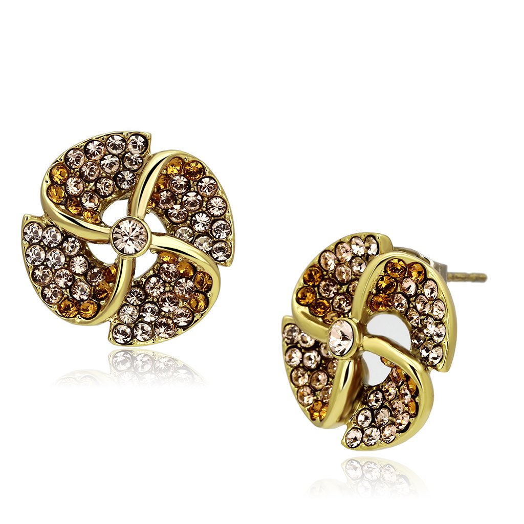 Flower Fan Earrings
