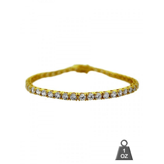 One Row Tennis Bracelet