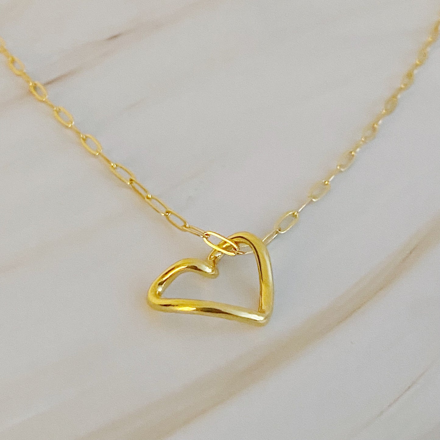Heart Chain Necklace