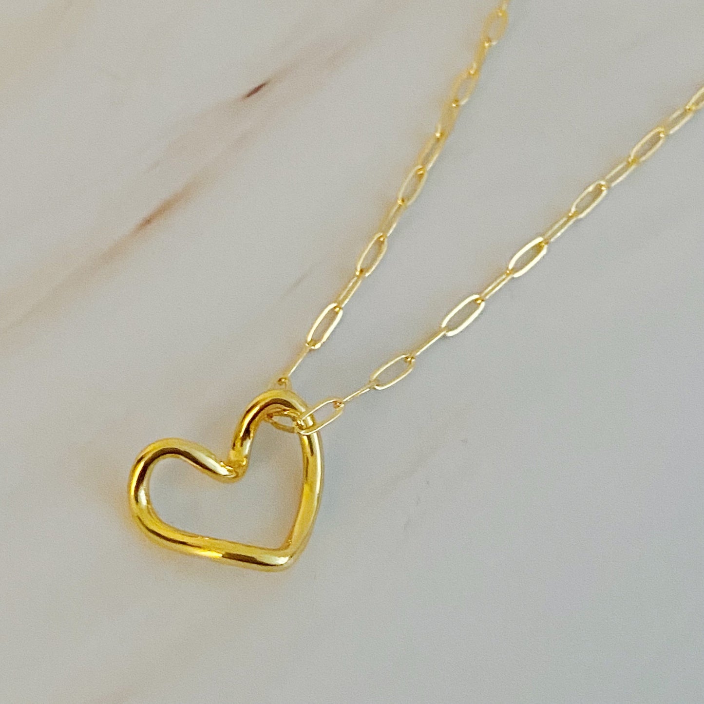 Heart Chain Necklace