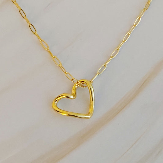 Heart Chain Necklace