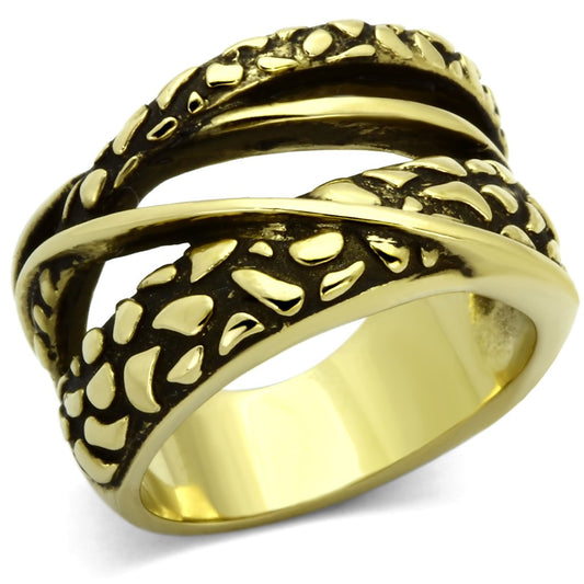 Women Stainless Steel No Stone Rings