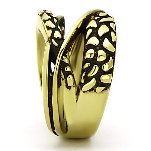 Women Stainless Steel No Stone Rings
