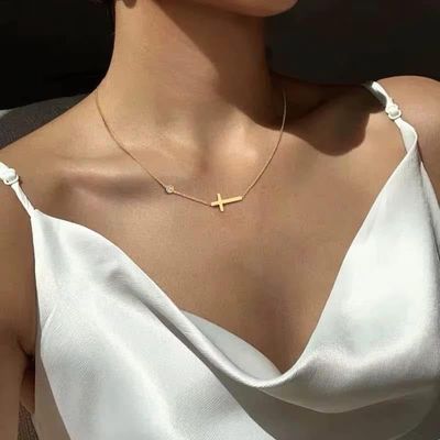 Minimalist Cross Necklace