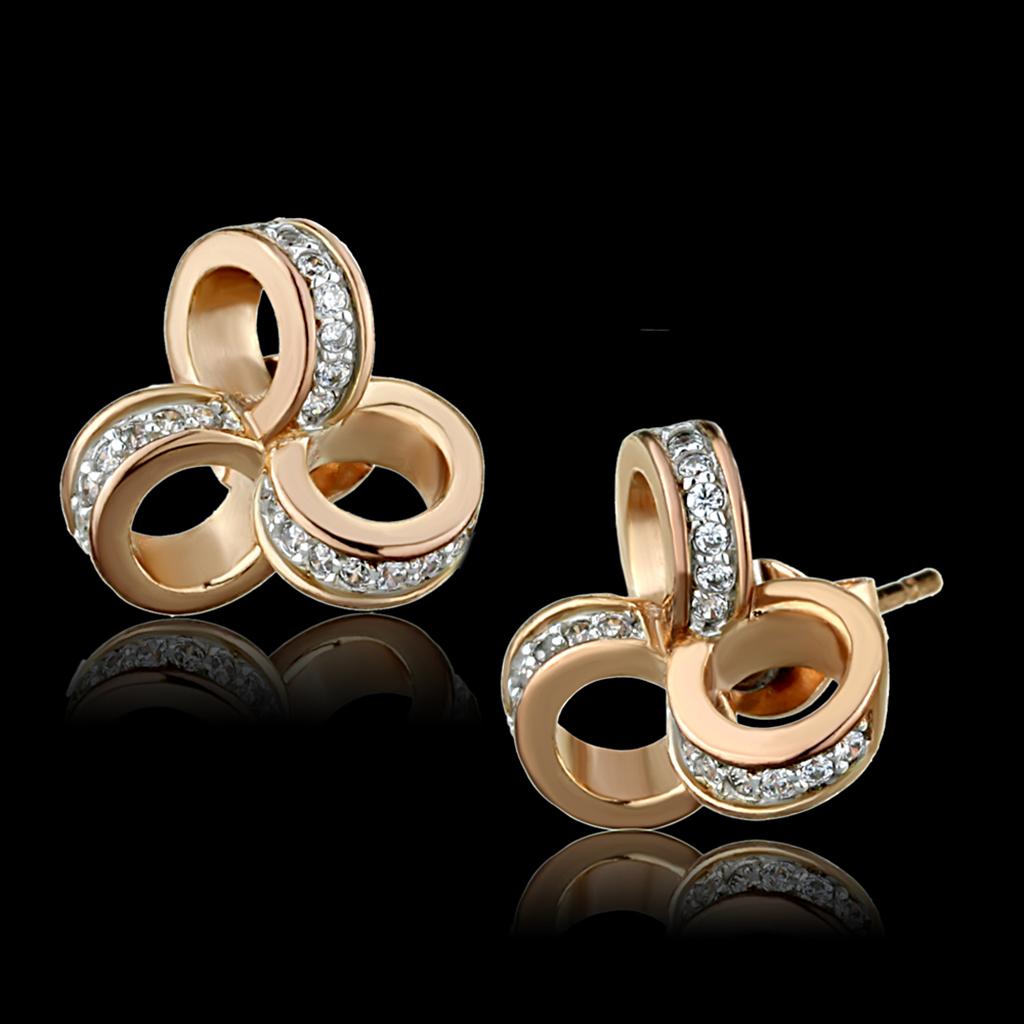 Eternal Trio Circle Earrings